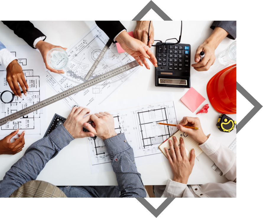 Project timeline illustration